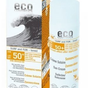 Eco Cosmetics Surf & Fun Spf50 + 50 Ml Luomu Aurinkovoide