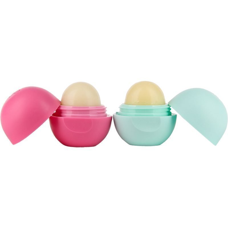 Eos Smooth Sphere Duo Lip Balm x 2