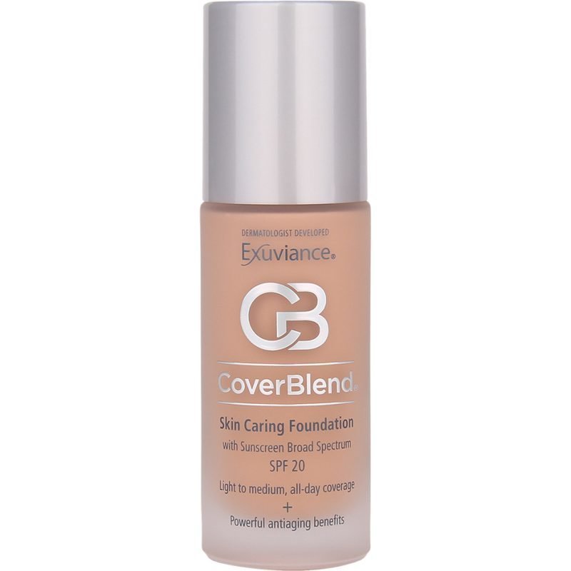 Exuviance CoverBlend Skin Caring Foundation Honey Sand SPF20 30ml
