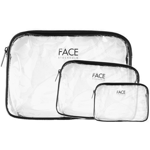 FACE Stockholm Clear Bags Large