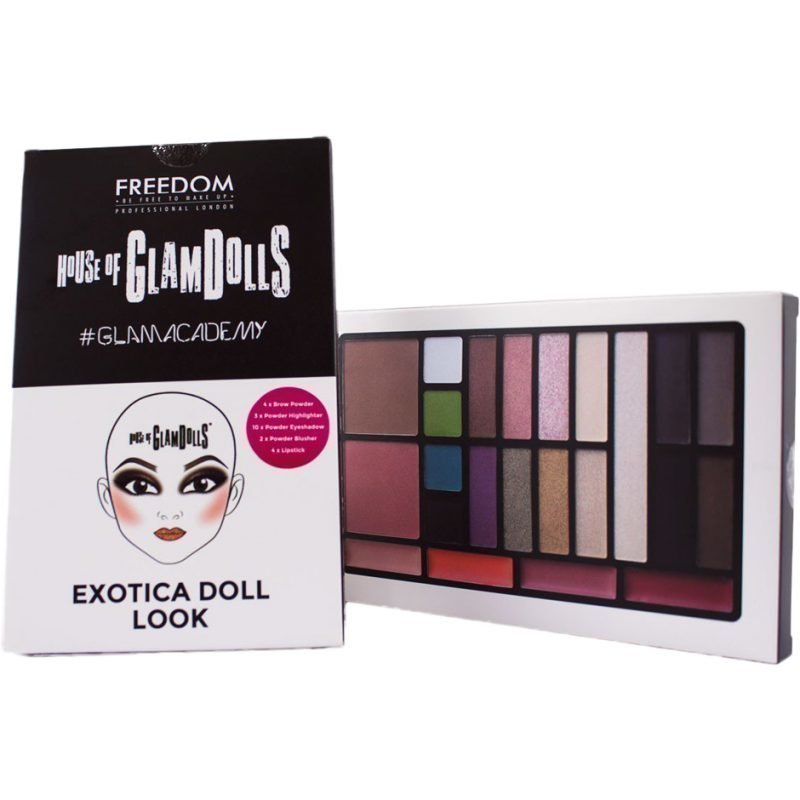 Freedom Makeup London House Of GlamDolls Exotica Doll Look