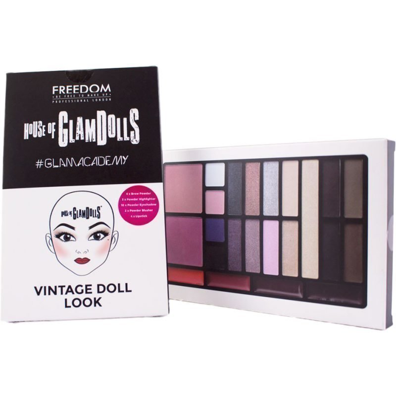 Freedom Makeup London House Of GlamDolls Vintage Doll Look