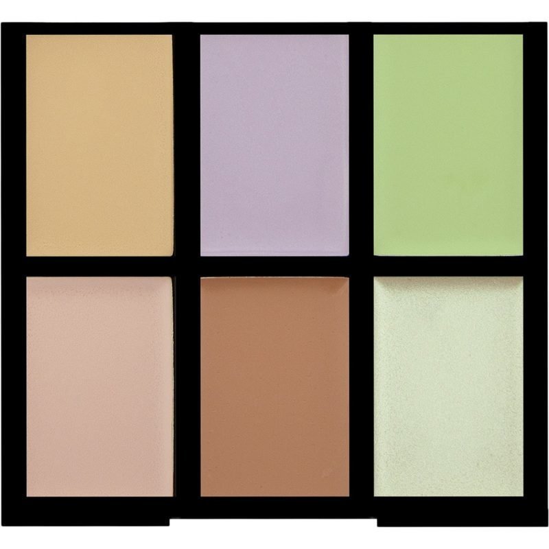 Freedom Makeup London Pro Conceal & Correct 6 Correcting Shades