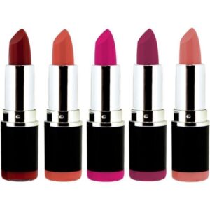 Freedom Makeup London Pro Lipstick Kit Now Collection 5 Lipsticks 116 Game On! 117 Juicy Lips 118 You Had Me At Hello 119 Adorn 120 True Power