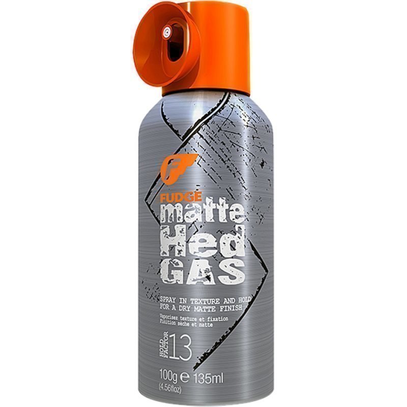 Fudge Matte Hed Gas Spray In Texture (Hold Factor 13) 135ml