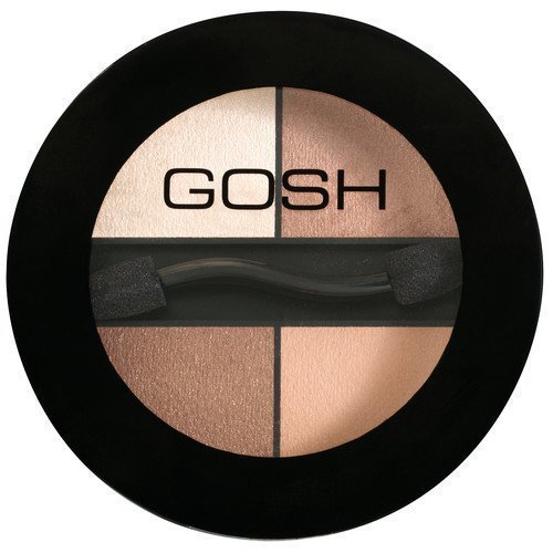 GOSH Copenhagen Quattro Eyeshadow Q24 Platinum