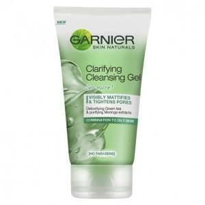Garnier Clarifying Cleansing Gel Puhdistusemulsio Rasvoittuvalle Iholle 150 Ml