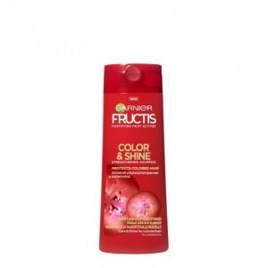 Garnier Fructis Color & Shine Shampoo Värjätyille Ja Raidoitetuille Hiuksille 250 Ml