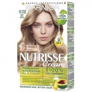 Garnier Nutrisse Cream 9. 132 Nude Light Blonde Kestoväri
