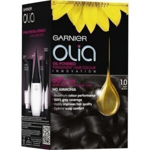 Garnier Olia Permanent Hair Colour 1.0 Deep Black