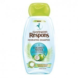 Garnier Respons Coconut Water & Aloe Vera Gel Kosteuttava Shampoo 250 Ml