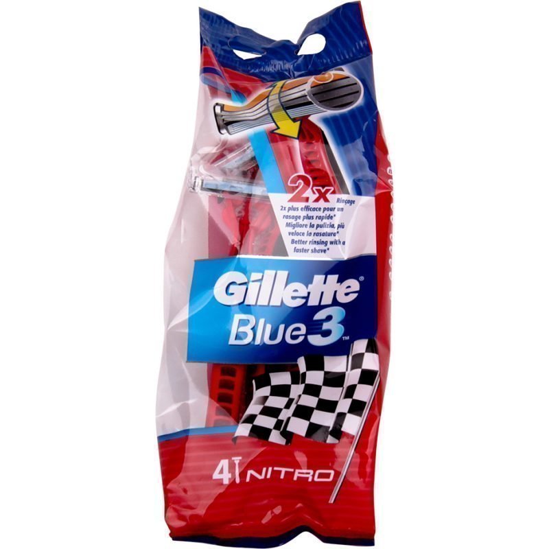 Gillette Gillette Blue 3 4 Razors