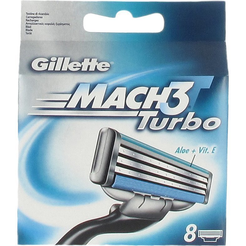 Gillette Mach 3 Turbo 8 pack