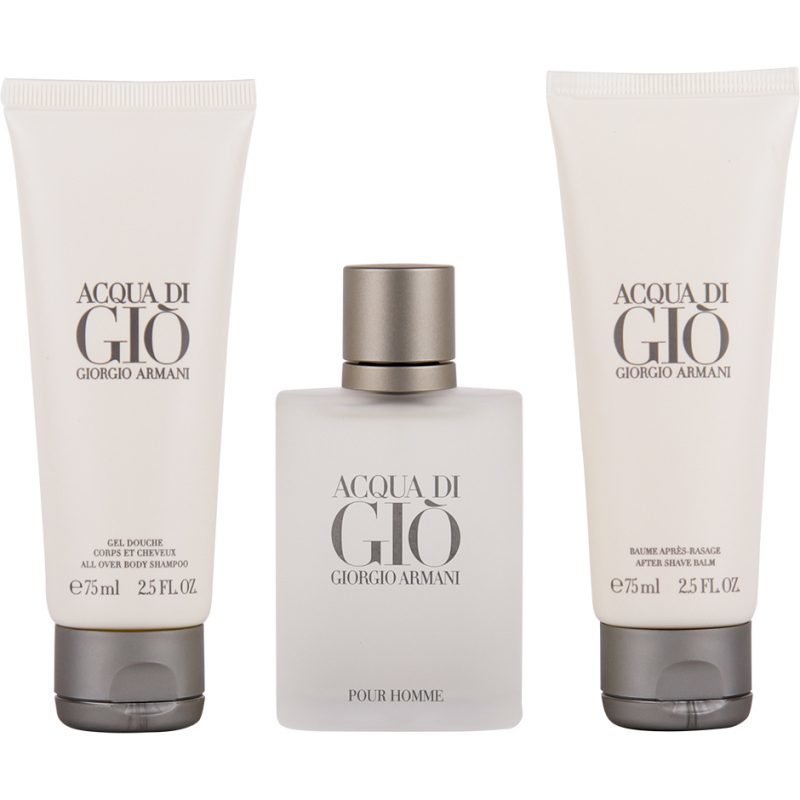 Giorgio Armani Acqua Di Gio Homme EdT 50ml Shower Gel 75ml After Shave Balm 75ml