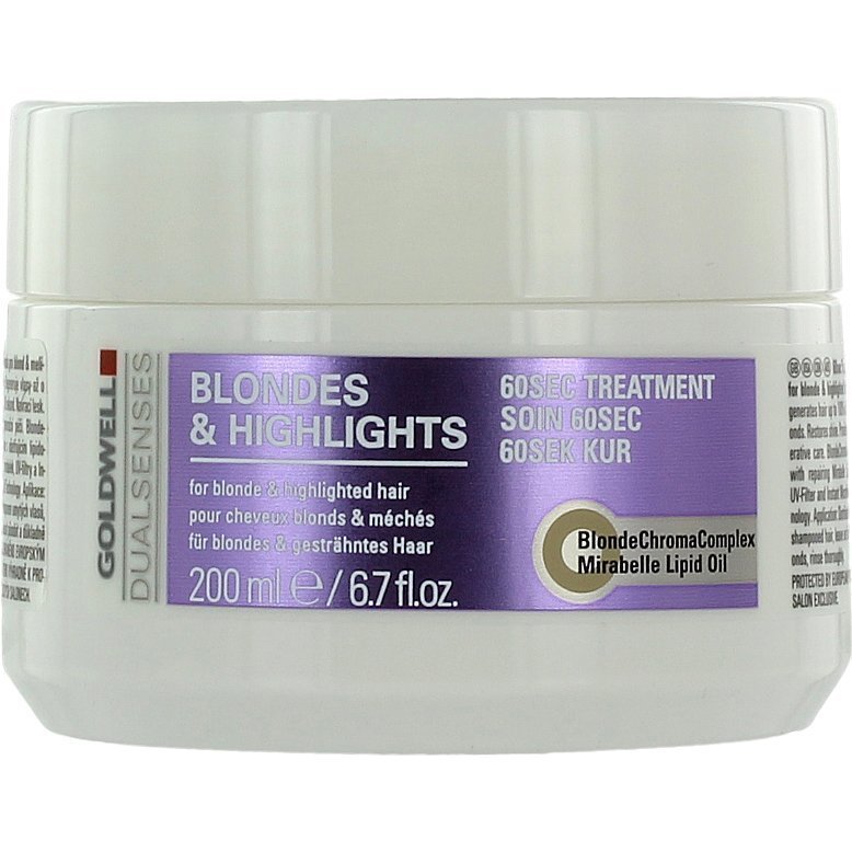 Goldwell Blondes & Highlights 60 Sec Treatment 200ml
