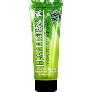 Happiness Is Coconut Lime Paradise1 Body Wash & Scrub 236ml