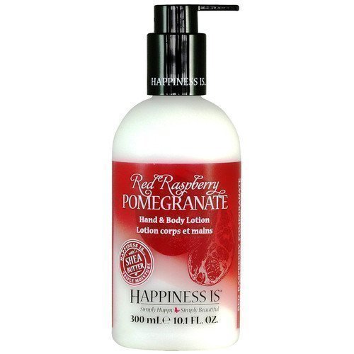 Happiness Is Hand & Body Lotion Red Raspberry Pomegranate