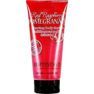 Happiness Is Red Raspberry Pomegranate Glowing Body Scrub 200ml
