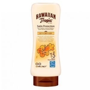 Hawaiian Tropic Satin Protection Sun Lotion Spf15 180 Ml Aurinkovoide