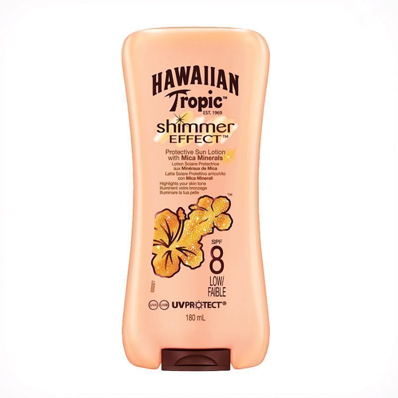 Hawaiian Tropic Shimmer Effect Lotion SPF8 180ml