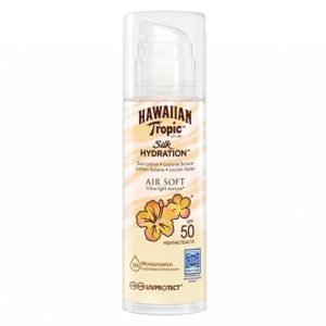 Hawaiian Tropic Silk Hydration Air Soft Pump Sun Lotion Spf 50 150 Ml Aurinkovoide