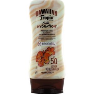 Hawaiian Tropic Silk Hydration Protective Sun Lotion SPF50 180ml
