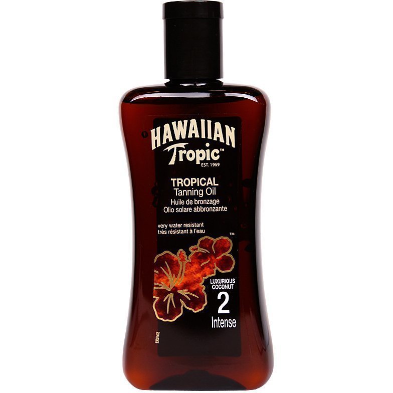 Hawaiian Tropic Tropical Tanning Oil Intense SPF2 200ml