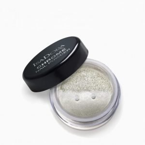 Isadora Chrome Nail Powder Kynsilakka Silver Mirror