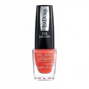 Isadora Gel Nail Lacquer Kynsilakka Orange Deco