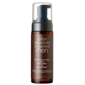 John Masters Eucalyptus & Agave Organics 2-in-1 Face Wash & Shave Foam