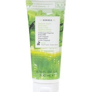 Korres Basil Lemon Body Milk Vartalovoide 200 ml
