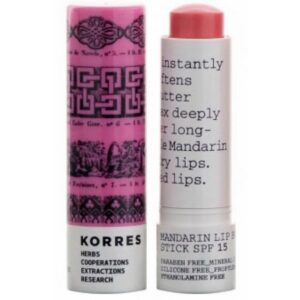 Korres Lip Butter Stick SPF 15 Pink