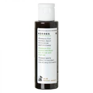 Korres Natural Aloe And Dittany Shampoo For Normal Hair Travel Size 40 Ml