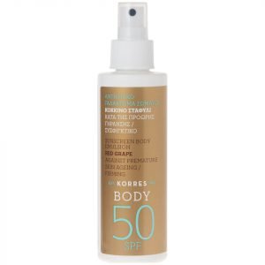 Korres Natural Red Grape Sunscreen Spf50 150 Ml