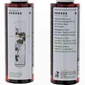 Korres Shampoo Aloe & Dittany Normal Hair 40 Ml