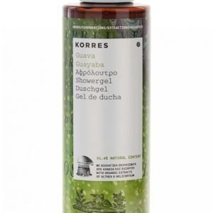 Korres Showergel 250 Ml & Bodybutter 250 Ml Guava Suihkugeeli