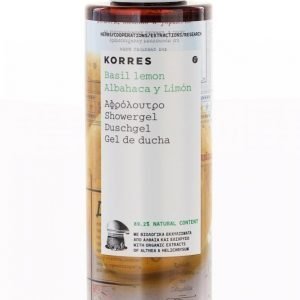 Korres Showergel Basil Lemon 250 Ml Suihkusaippua