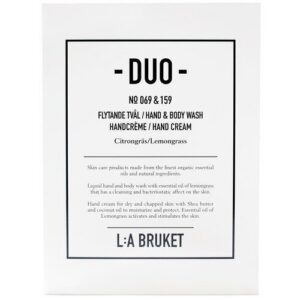 L:A Bruket Citrongräs Soap + Hand Cream Duo