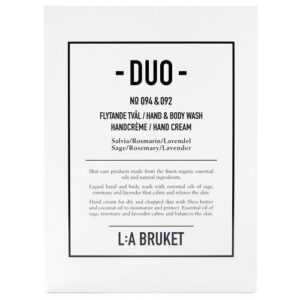 L:A Bruket Salvia/Rosmarin/Lavendel Soap + Hand Cream Duo