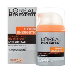 L'Oréal Men Expert Comfort Max Kosteusvoide Kuivalle Ja Herkälle Iholle 50 ml