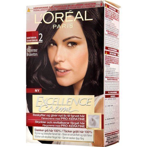 L'Oréal Paris Excellence Crème 2 Black Brown