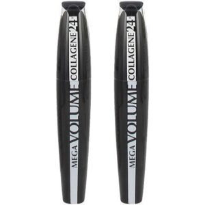 L'Oréal Paris Mega Volume Collagen 24h Mascara Duo Extra Black x 2