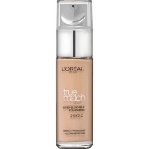L'Oréal Paris True Match Super-Blendable Foundation C2 Rose Vanilla 30ml