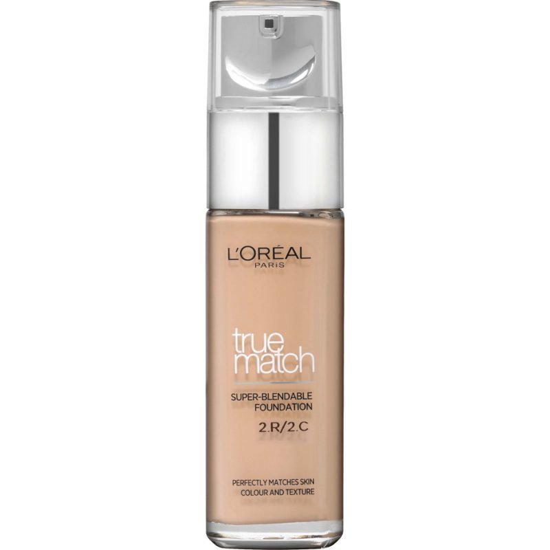 L'Oréal Paris True Match Super-Blendable Foundation C2 Rose Vanilla 30ml