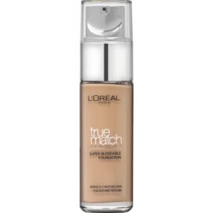 L'Oréal Paris True Match Super-Blendable Foundation W3 Golden Beige 30ml
