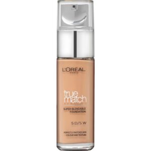 L'Oréal Paris True Match Super-Blendable Foundation W5 Golden Sand 30ml
