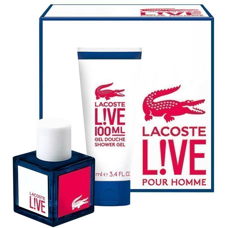 Lacoste Live Giftset EdT 100ml Shower Gel 100ml