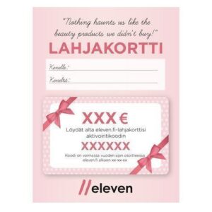Lahjakortti elevenille (elektroninen) 50 eur
