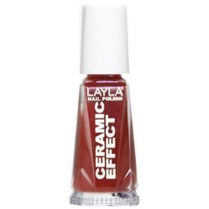 Layla Nail Polish Ceramic Effect 07 Red Passion
