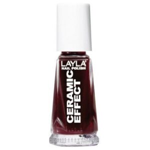 Layla Nail Polish Ceramic Effect 14 Vamp Red